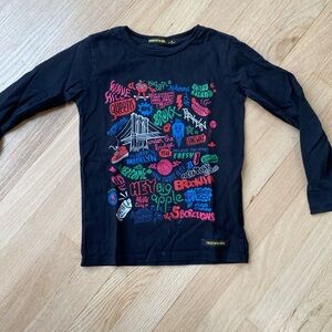 Finger In The Nose Girls Graphic Tshirt Size 4/5